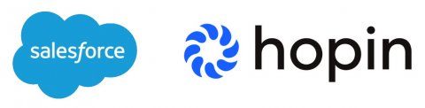 Salesforce a Hopin logo 33Salesforce a Hopin logo