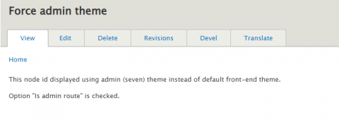 Force admin theme 33Force admin theme