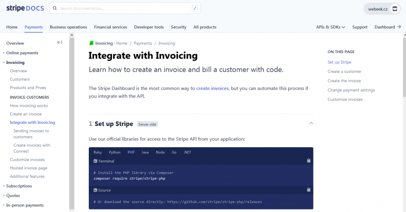 Integrate with Invoicing 33Integrate with Invoicing