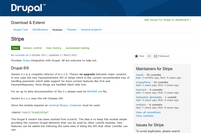 Drupal Stripe modul 33Drupal Stripe modul
